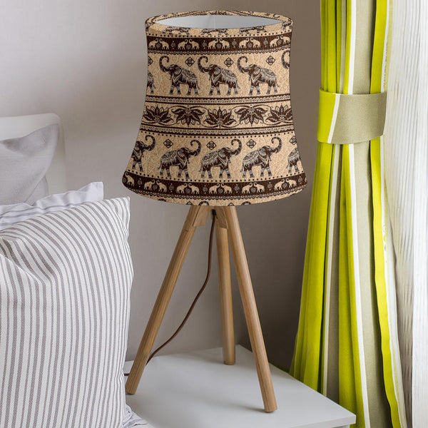 Elephant Mandala Lamp Shade